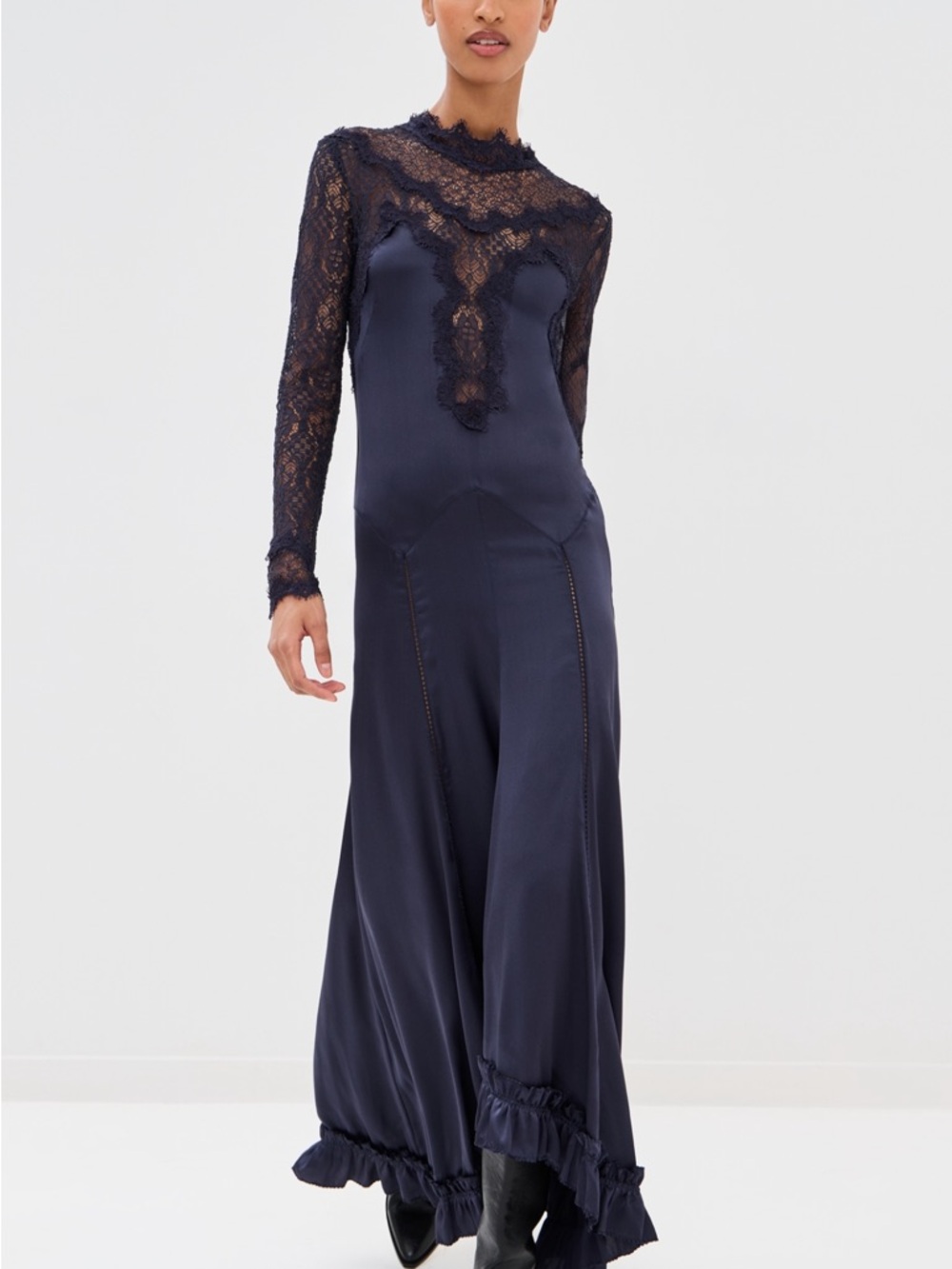 Isabel Marant brand new Navy Lace Maxi Dress